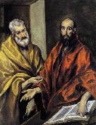 GRECO, El Saints Peter and Paul oil painting reproduction